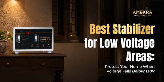 Best Stabilizer for Low Voltage Areas Protect Your Home - Amekra