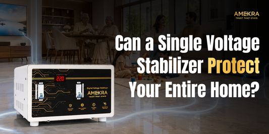 Can One Voltage Stabilizer Protect Your Whole Home - Amekra