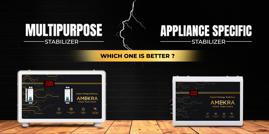 Multipurpose Stabilizer vs Appliance-Specific Stabilizer - Amekra