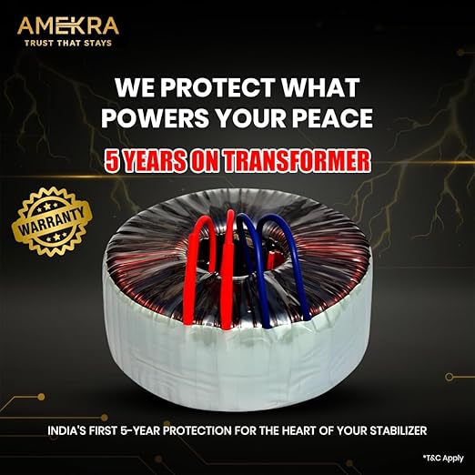 4kva voltage stabilizer for ac with 5 years warranty - Amekra